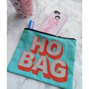 Teal Ho Bag Make Up Cosmetic Travel Case